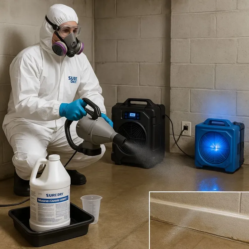 Sanitization and Odor Removal process in Helena, AL