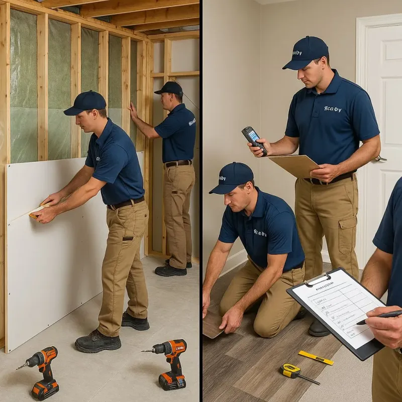 Repairs and Reconstruction process in Helena, AL